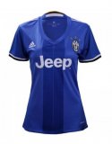 Juventus Women Away Blue Football Jersey Shirts 2016-17