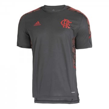 2021-22 Flamengo Black Short Football Training Shirt Men's