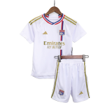 Olympique Lyonnais 2023/24 Home Soccer Jerseys + Short Kid's