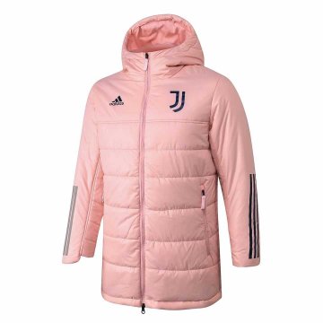 2020-21 Juventus Pink Men's Football Winter Jacket