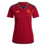 Spain 2022 Home Soccer Jerseys Women's