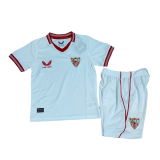 Sevilla 2023/24 Home Soccer Jerseys + Short Kid's