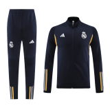 Real Madrid 2023-24 Navy Soccer Jacket + Pants Men's