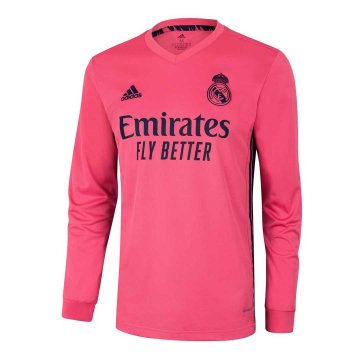 2020-21 Real Madrid Away LS Men's Football Jersey Shirts