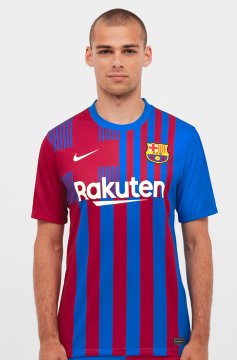 Barcelona 2021-22 Home Men's Soccer Jerseys