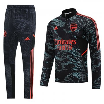 Arsenal 2022-23 Black Soccer Training Suit Men's