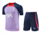 Liverpool 2023-24 Light Purple Soccer Jerseys + Short Men's