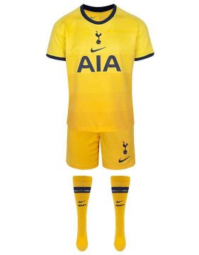 2020-21 Tottenham Hotspur Third Kids Football Kit(Shirt+Shorts+Socks)