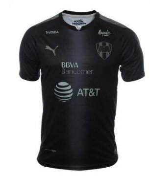 2017-18 Monterrey Away Black Football Jersey Shirts