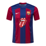 Barcelona 2023-24 x Rolling Stones Soccer Jerseys Men's