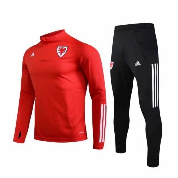 2019-20 Wales Red Men's Football Training Suit(Sweater + Pants)