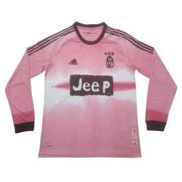 2020-21 Juventus Human Race Men LS Football Jersey Shirts