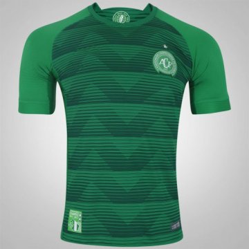 2017-18 Chapecoense SC Home Green Football Jersey Shirts Shirt
