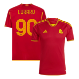 #LUKAKU #91 Roma 2023-24 Home Soccer Jerseys Men's