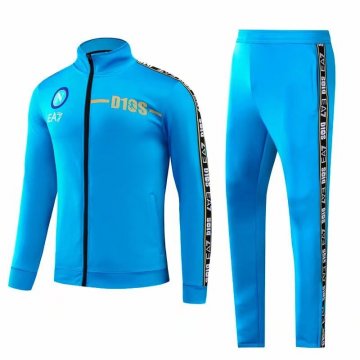 Napoli 2022-23 Blue Soccer Training Suit Jacket + Pants Men's