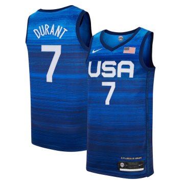 2021 Olympique Games Navy Men's USA Basketball Player Jersey