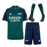 Arsenal 2023-24 Third Away Soccer Jerseys + Short + Socks Kid's