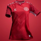 2019-20 Denmark Home Women's Football Jersey Shirts