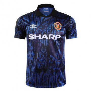 1993-1994 Manchester United Retro Away Football Jersey Shirts Men's