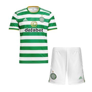 2020-21 Celtic FC Home Kids Football Kit(Shirt+Shorts)