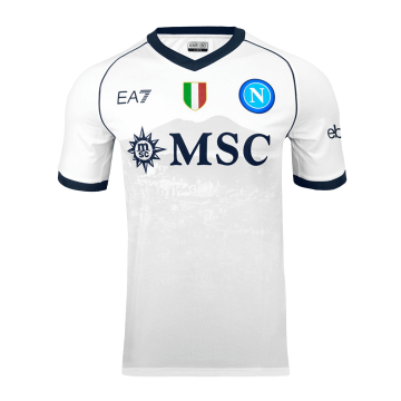 #Player Version Napoli 2023-24 Away Soccer Jerseys Men's