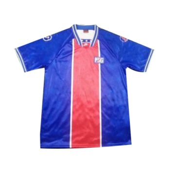 94/95 PSG Home Blue Retro Football Jersey Shirts Men