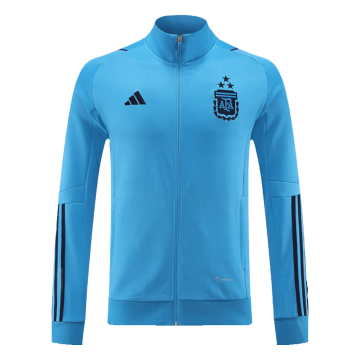 Argentina 2022-23 3 Stars Blue Soccer Jacket Men's