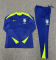 Brazil 2024 Blue Soccer Training Suit Men's