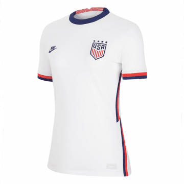 2020 USA Home White Women Football Jersey Shirts