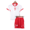 Poland 2024 Home EURO Soccer Jerseys + Short Kid's