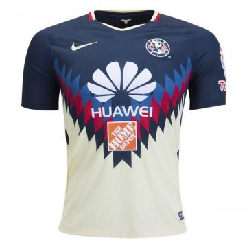 2017-18 Club América Home Football Jersey Shirts