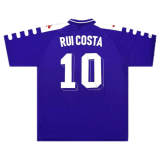 #Retro RUI COSTA #10 Fiorentina 1998/99 Home Soccer Jerseys Men's