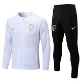 Corinthians 2023-24 White Soccer Jacket + Pants Men's