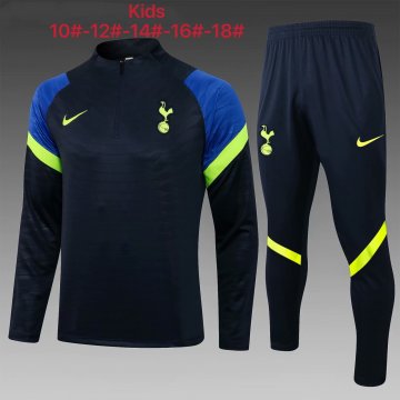 Tottenham Hotspur 2021-22 Navy Football Training Suit Kid's