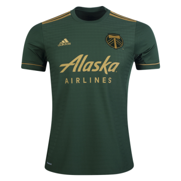 2017-18 Portland Timbers Home Green Football Jersey Shirts