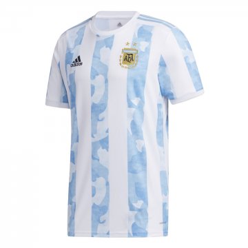 2021 Argentina Home Football Jersey Shirts Men's