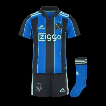 Ajax 2021-22 Away Kid's Soccer Jersey+Short+Socks