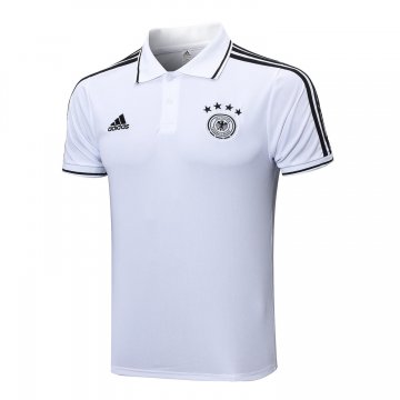 Germany 2023 White Soccer Polo Jerseys Men's