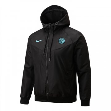 Inter Milan 2022-23 Black All Weather Windrunner Soccer Jacket Men's