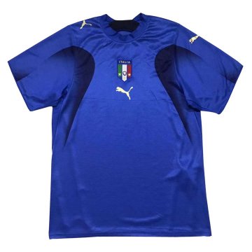 2006 Italy National Team Retro Home Men's Football Jersey Shirts [5912207]