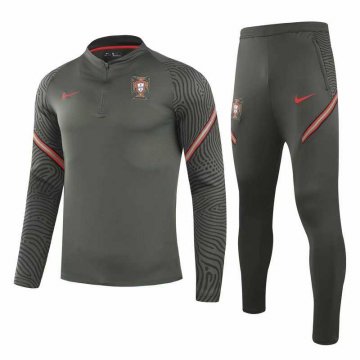 2020-21 Portugal Deep Green Men's Football Training Suit