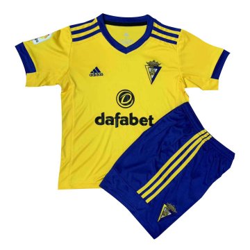 2020-21 Cadiz CF Home Kids Football Kit(Shirt+Shorts) [37912943]