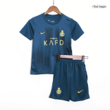 Al Nassr 2023-24 Away Soccer Jerseys + Short Kid's