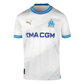 Marseille 2023/24 Home Soccer Jerseys Men's