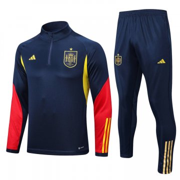 Spain 2022 Royal Soccer Training Suit Men's