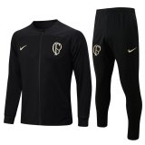 Corinthians 2023-24 Black Soccer Jacket + Pants Men's