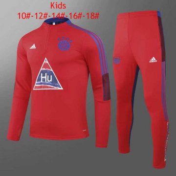 2020-21 Bayern Munich x Human Race Red Kid's Football Training Suit
