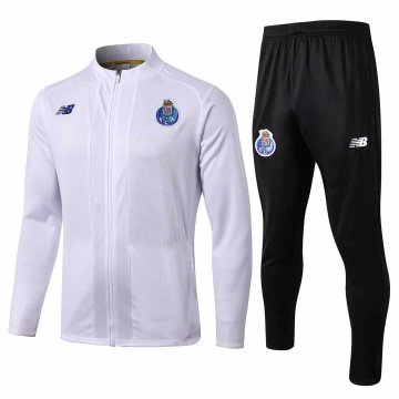 2019-20 FC Porto White Men's Football Training Suit(Jacket + Pants)