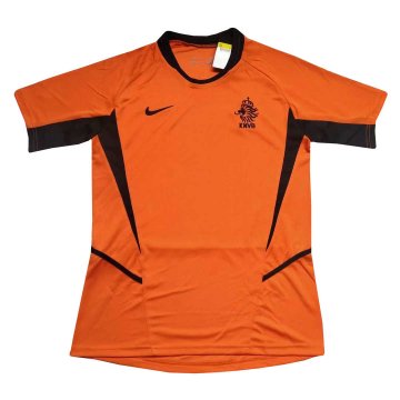 2002 Netherlands Retro Home Men's Football Jersey Shirts