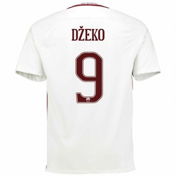 2016-17 Roma Away White Football Jersey Shirts D?eko #9 [roma-bt029]
